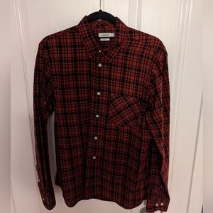 J. Lindberg Large Plaid button down shirt